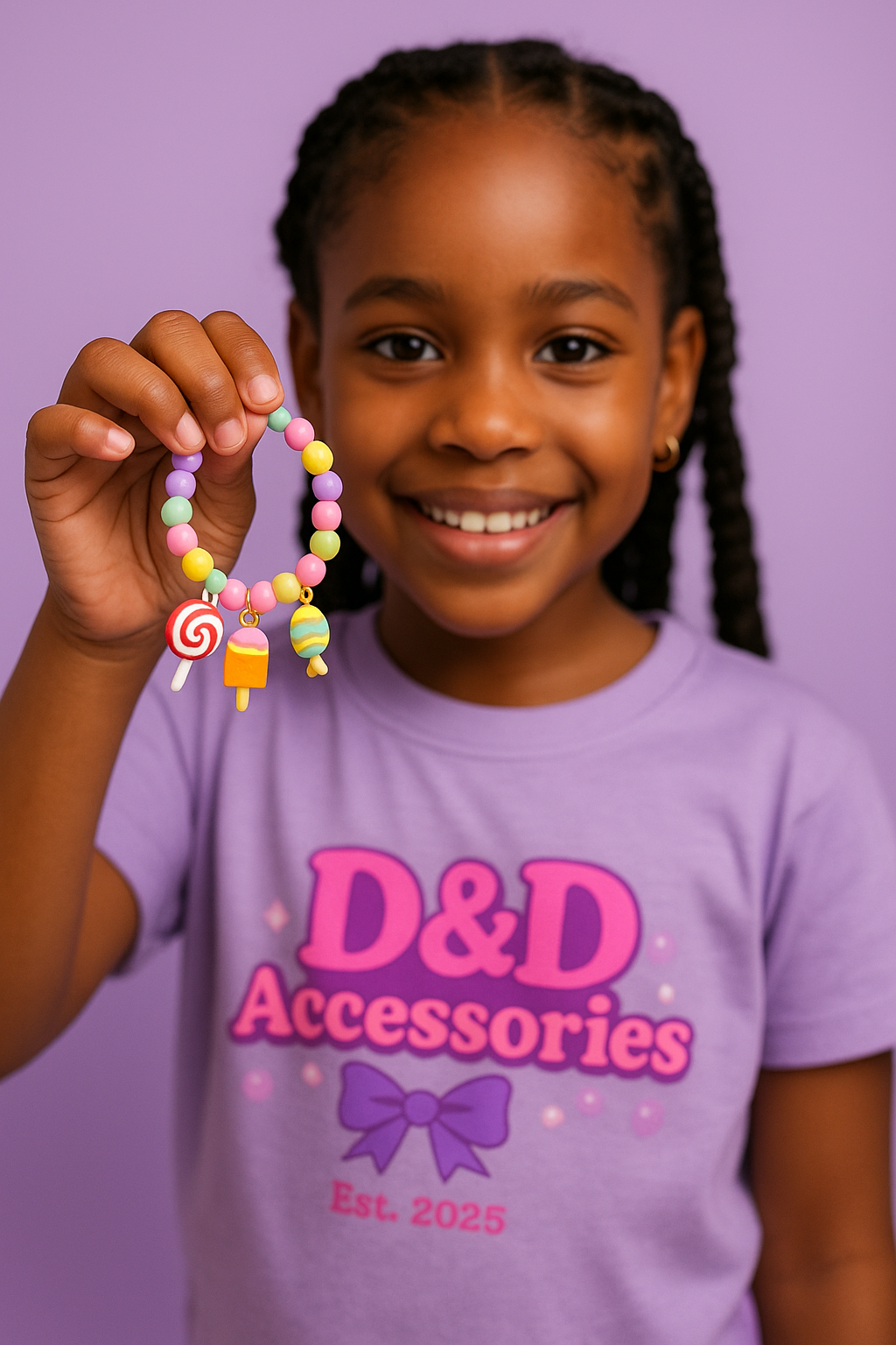 Candy Charm Bracelet by D&D Accessories đźŤâś¨