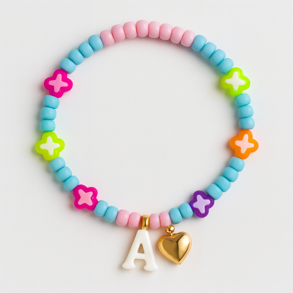 Alphabet Charmy Initial Necklace – Kids